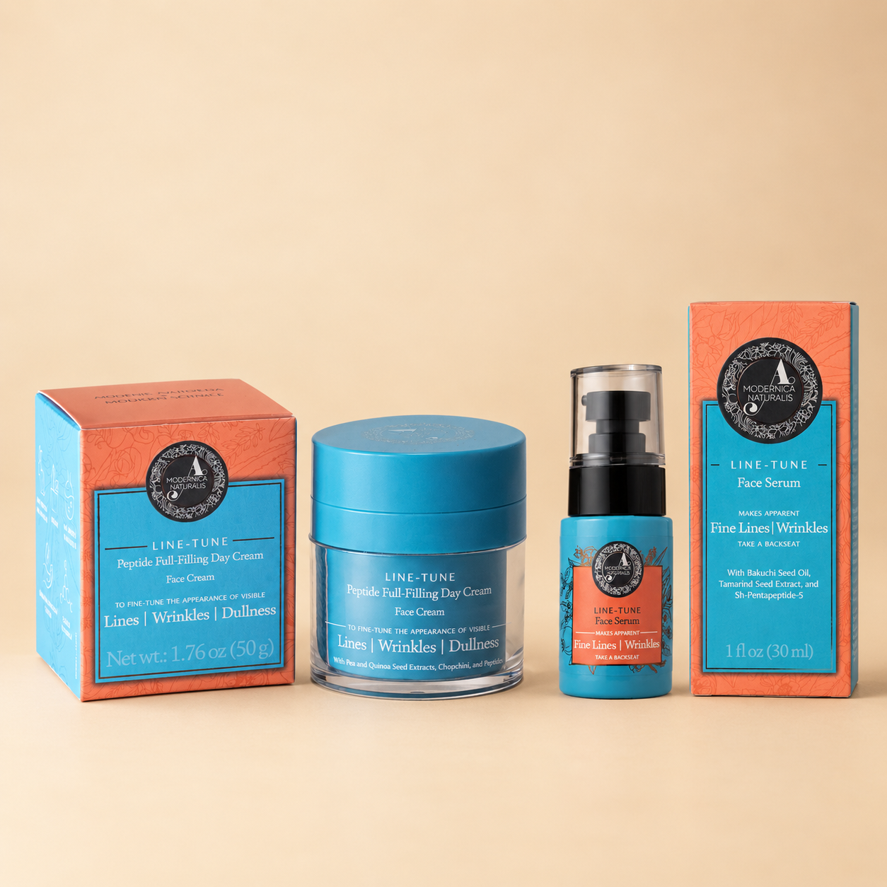 Line-Tune Serum & Peptide Cream Duo