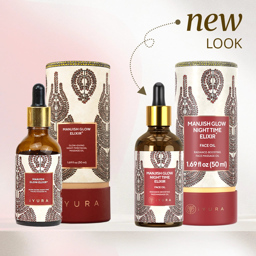 Manjish Glow Night Time Elixir - With Manjistha and Other Ayurvedic Herbs - Pack of 2