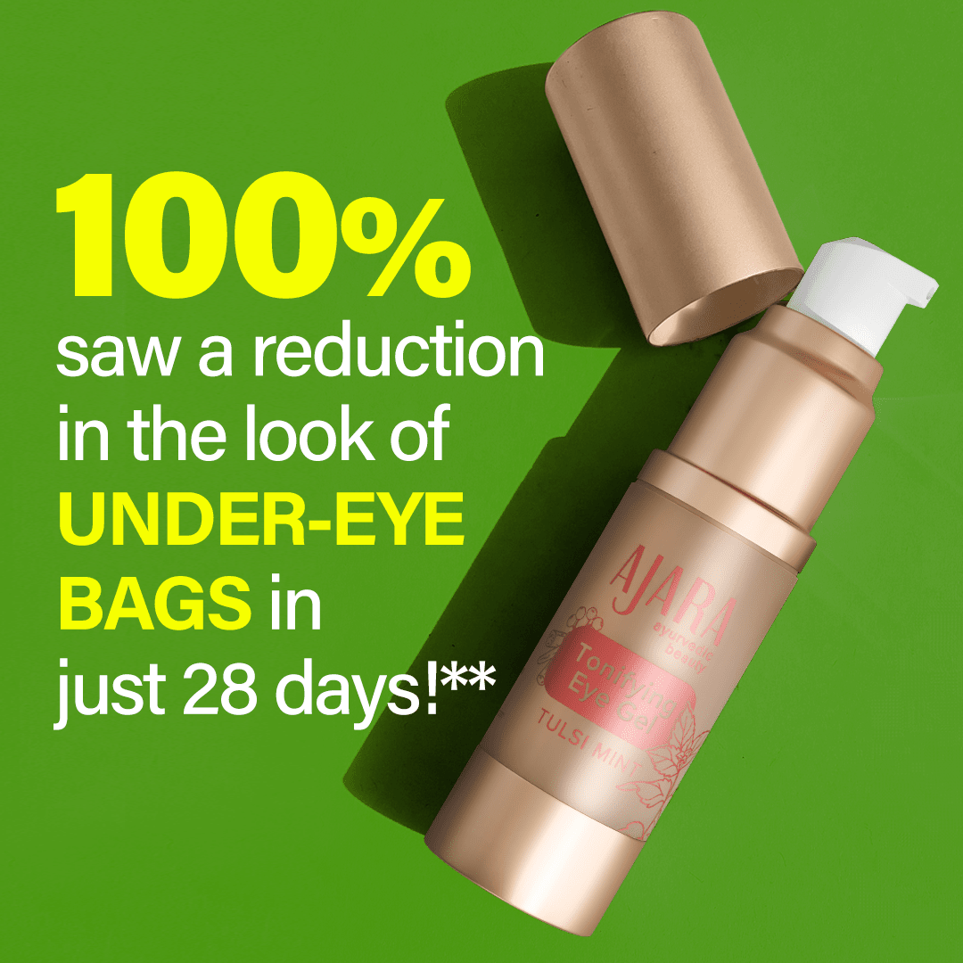 Ajara Tulsi Mint Tonifying Eye Gel - for a more awake look in the mornings Eye Gel Ajara