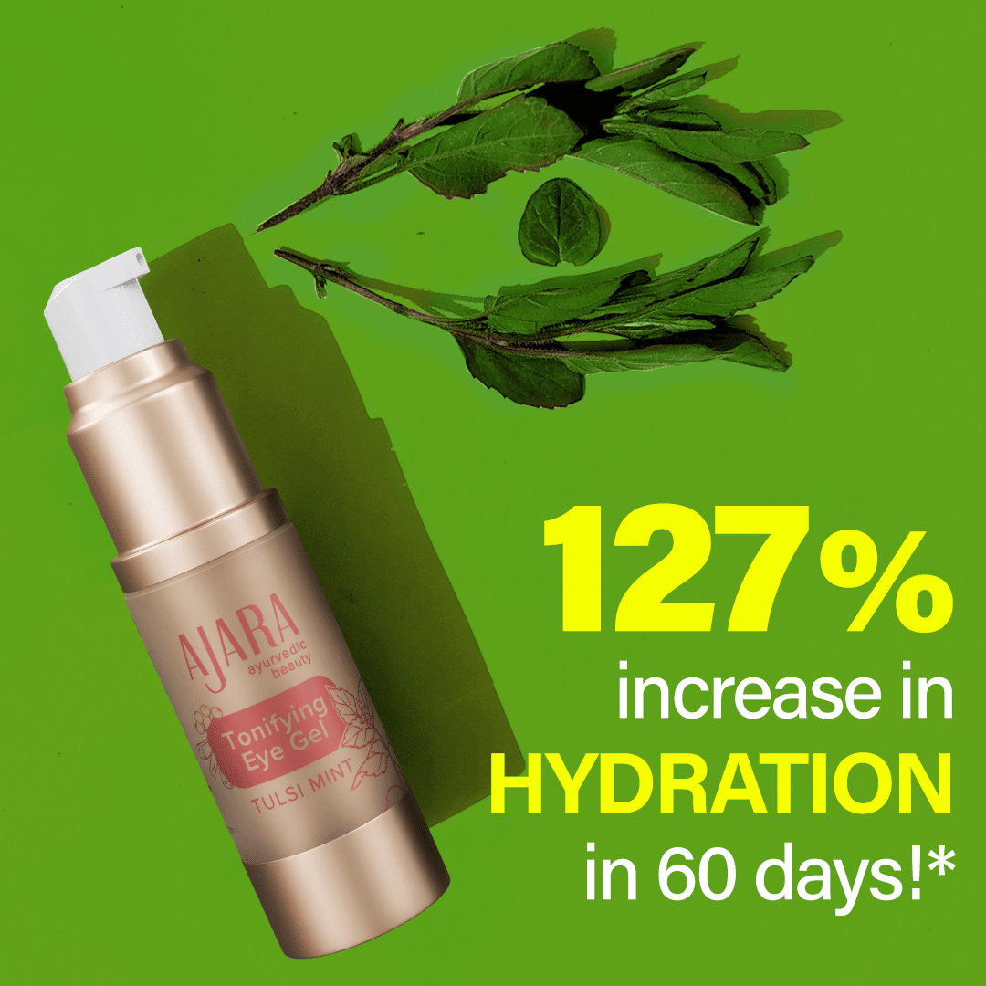 Ajara Tulsi Mint Tonifying Eye Gel - for a more awake look in the mornings Eye Gel Ajara