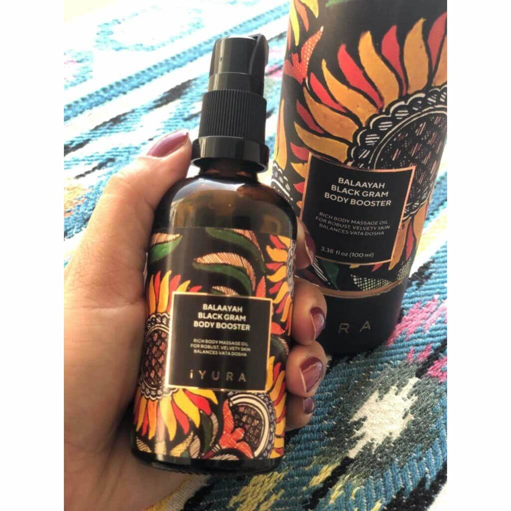 Balaayah Black Gram Body Booster Body Oil iYURA