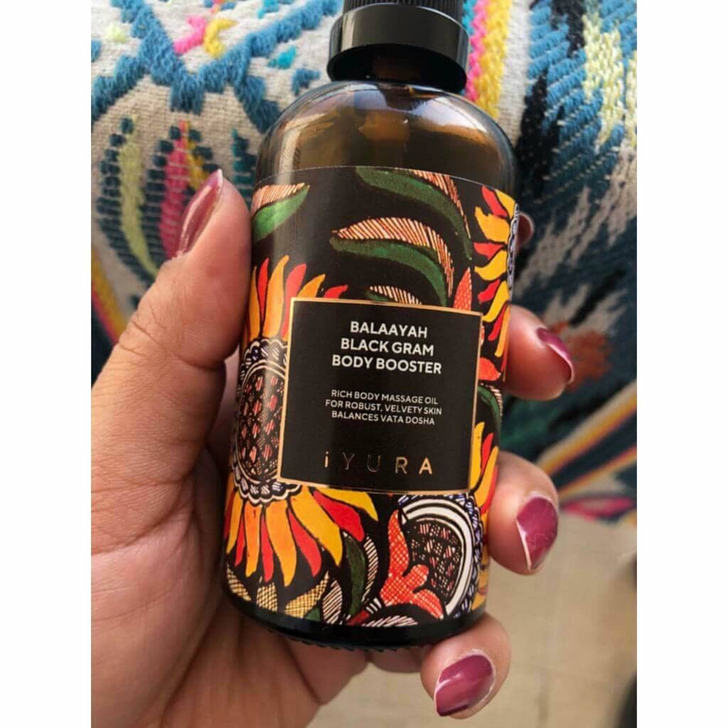 Balaayah Black-Gram Body-Booster Body Oil iYURA