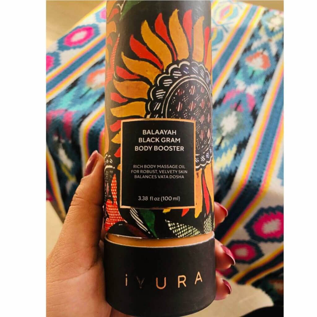 Balaayah Black Gram Body Booster Body Oil iYURA