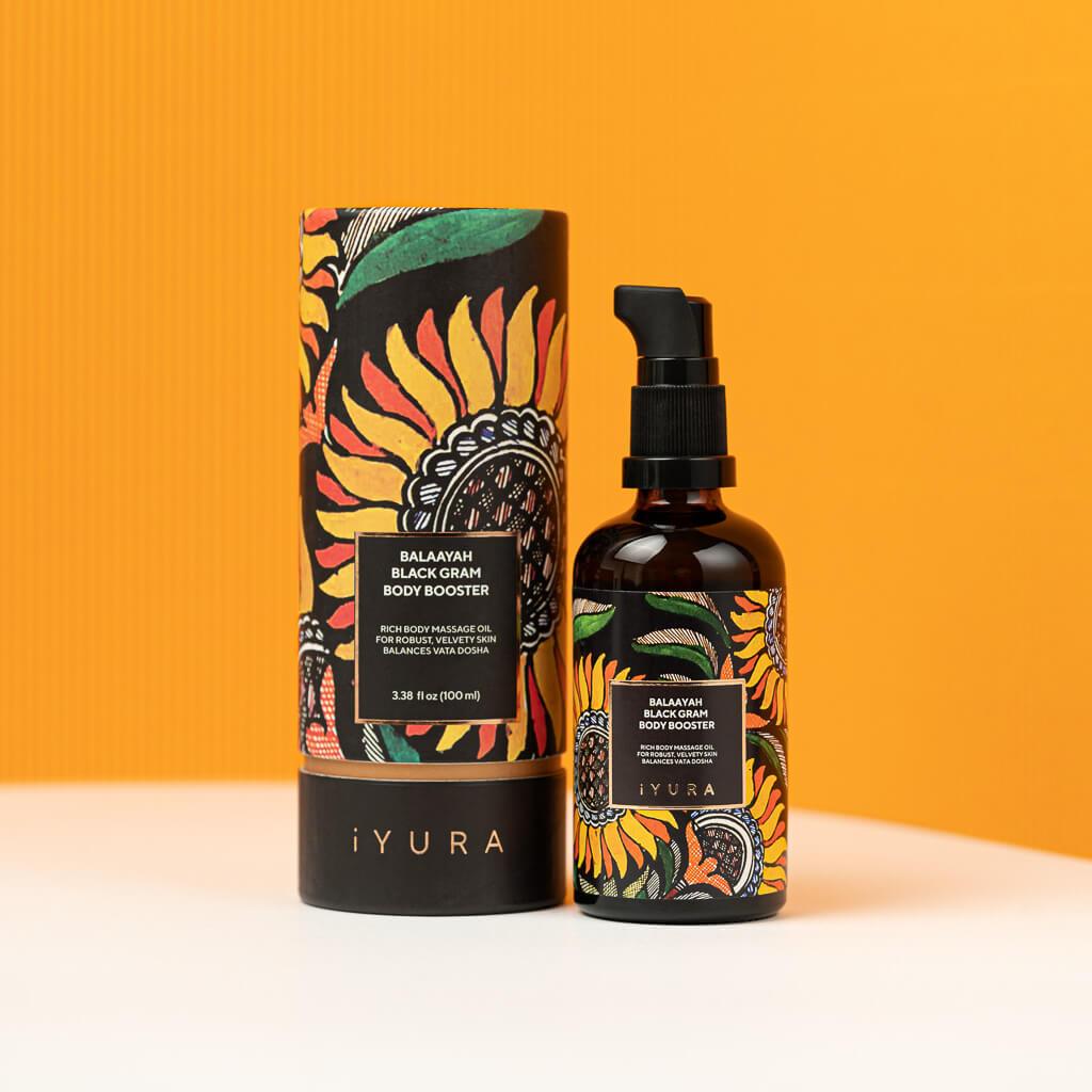 Balaayah Black Gram Body Booster - Pack of 2 Body Oil iYURA
