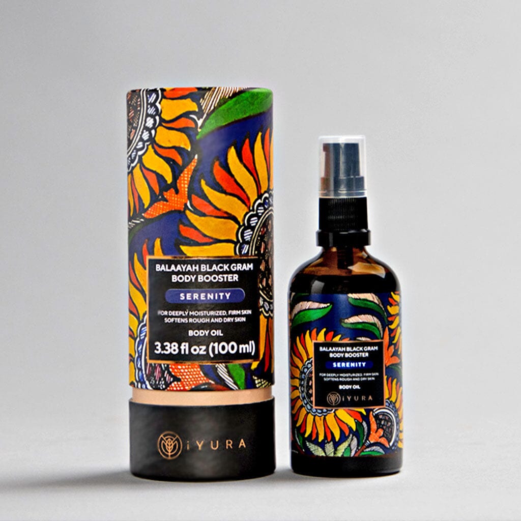 Balaayah Black Gram Body Booster - Serenity Blend Body Oil iYURA