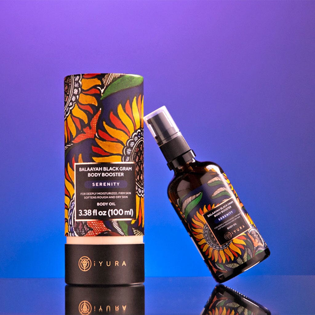 Balaayah Black Gram Body Booster - Serenity Blend Body Oil iYURA