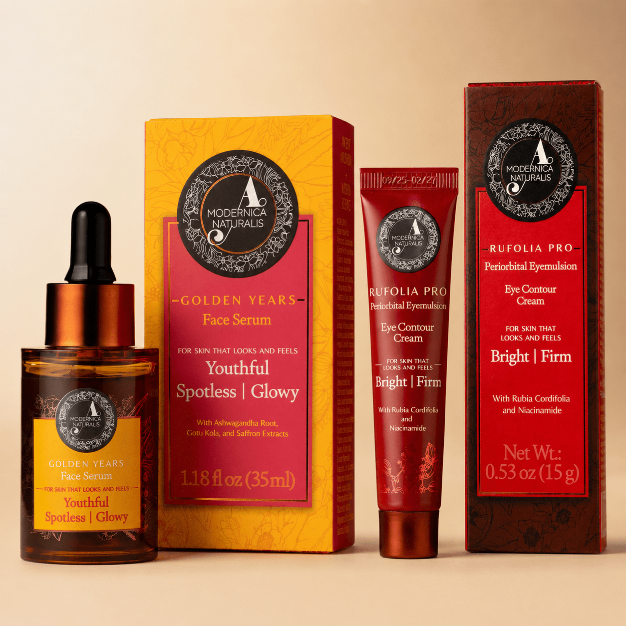 BRIGHT & LUMINOUS LIFT DUO – 2 STEP FACE & EYE CARE RITUAL The Ayurveda Experience