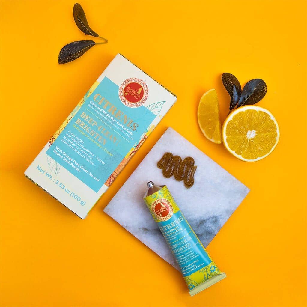 Citrenis | Clean and Bright Skin-Buffing Gelly Face Scrub A Modernica Naturalis