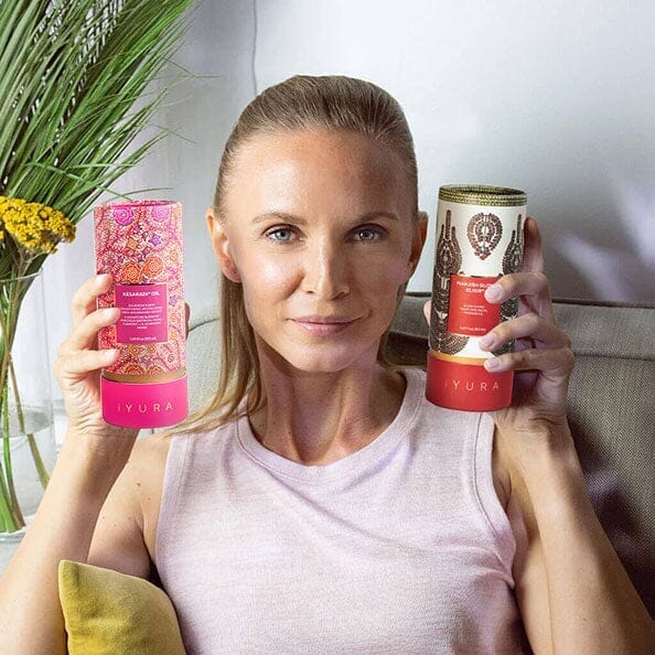 Day & Night Face Oil Duo - Best Moisturizers for Healthy Skin Beauty set iYURA