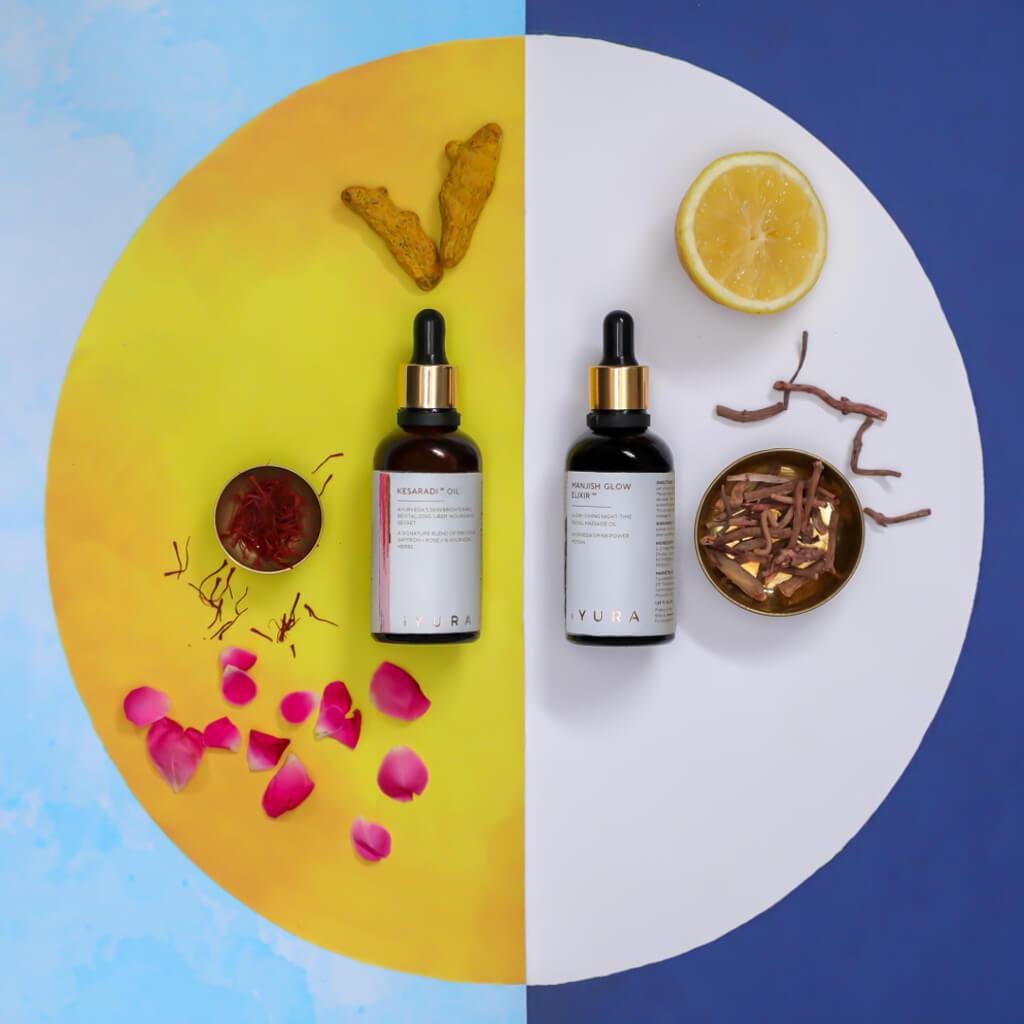 Day & Night Face Oil Duo - In A Beautiful Gift-Worthy Box Beauty set iYURA