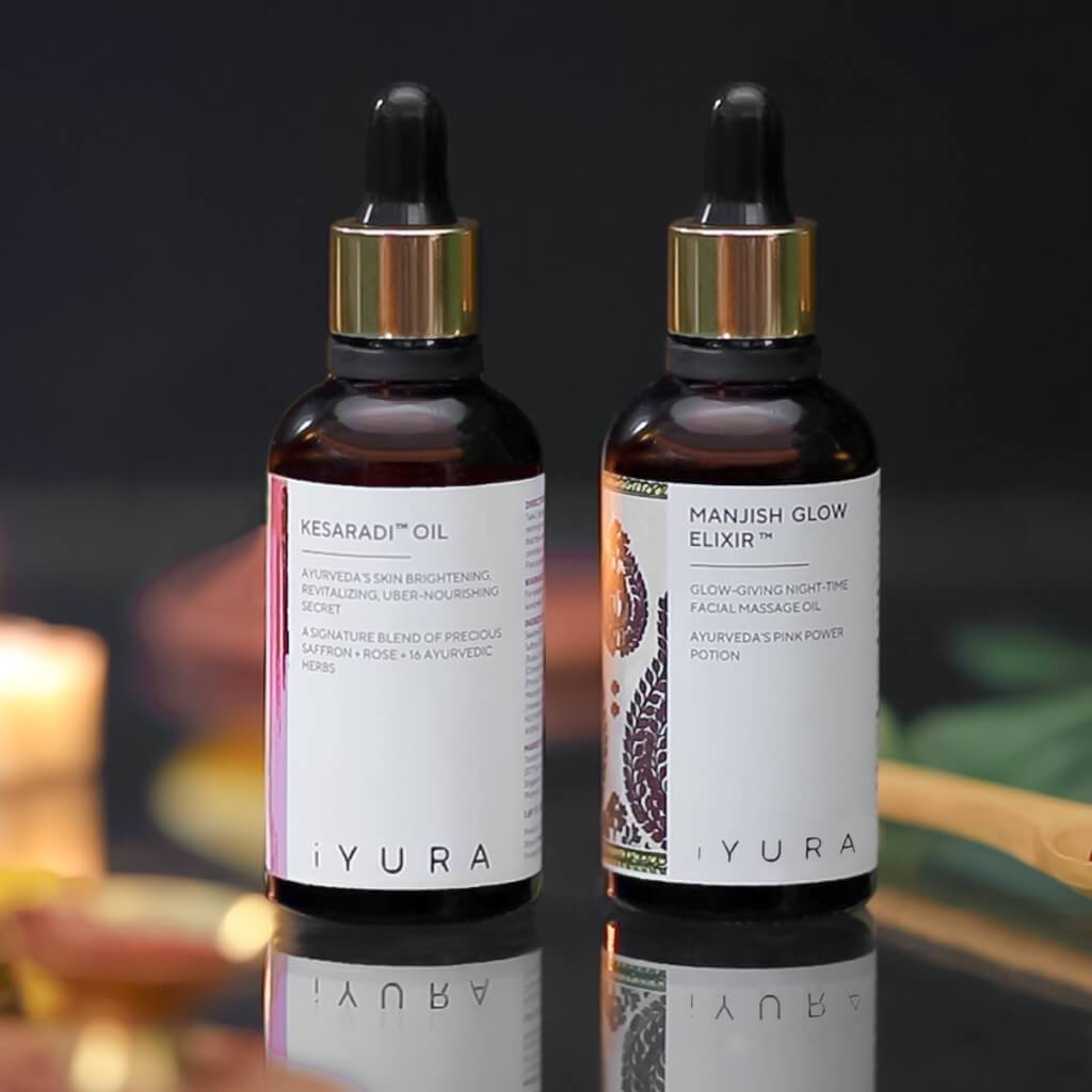Day & Night Face Oil Duo - In A Beautiful Gift-Worthy Box Beauty set iYURA