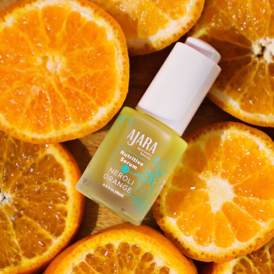 FREE SEASON OF AYURVEDA GIFT: <gift name> - Full-Sizes of Nicumin Black Seed Brightening Face Cleansing Jelly & Neroli Orange Nutritive Serum worth $70! singleton_gift The Ayurveda Experience