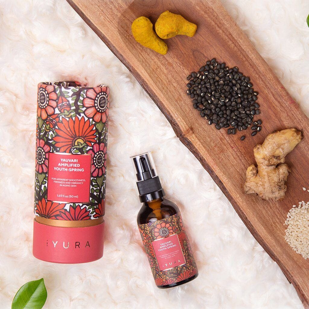 Haven't-Aged-At-All Face Duo - With Blavana Ultra-Rich Youth-Boosting Face Pommade and Yauvari Amplified Youth Spring The Ayurveda Experience