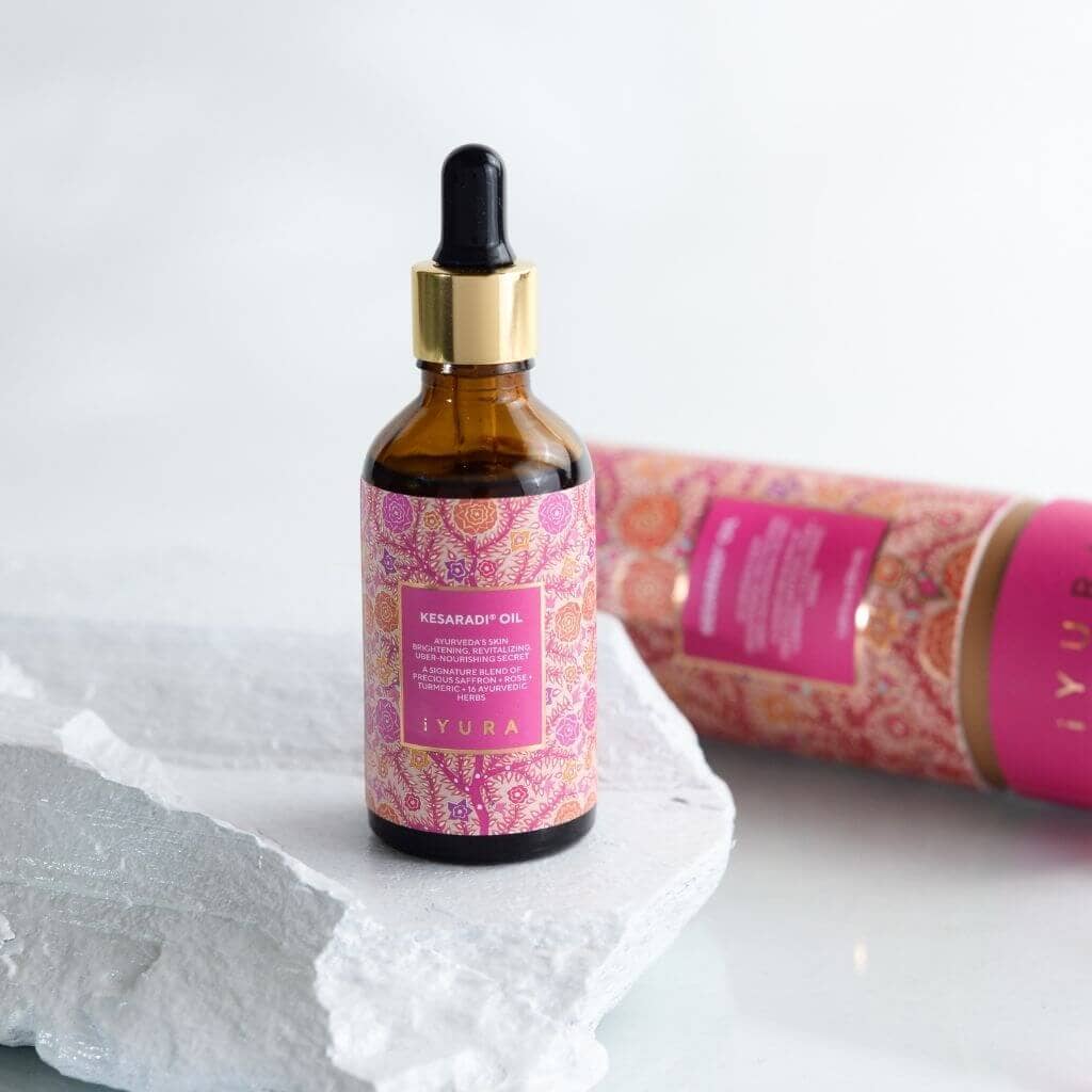 Kesaradi Oil - Best Face Moisturizer for Natural Glow - 100% Ayurvedic Formulation Face oil iYURA