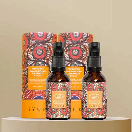 Prinourish Skin-Enriching Superfood Serum - To Get Perfect Dewy Skin - Pack of 2 Face oil iYURA