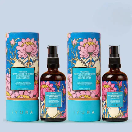 Trahnna Heart-Leaved Moonseed Protectionist Body Soother - Feel Soothed, Nourished, Confident - Pack of 2 Body Oil iYURA