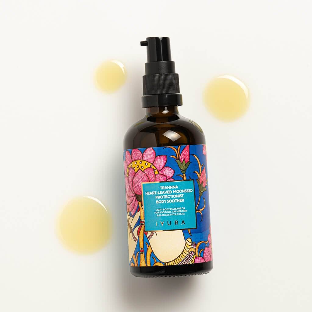 Trahnna Heart-Leaved Moonseed Protectionist Body Soothing Polyherbal Oil Body Oil iYURA