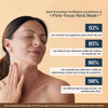 Firm-Focus™ Neck Mask – Effet liftant, raffermissant et lissant pour la peau relâchée du cou, de la mâchoire, du menton et du haut de la poitrine – Action ciblée avec phyto-céramides et nénuphar – Masque raffermissant pour le cou