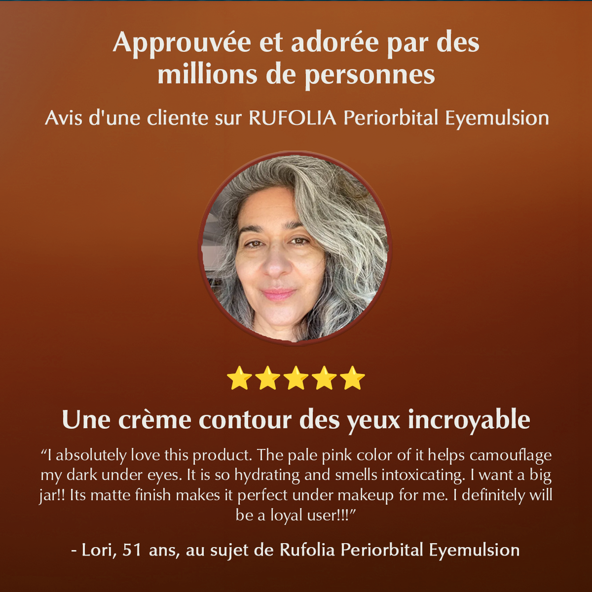 Rufolia PRO Periorbital Eyemulsion – Brighten, Firm & Moisturize Under-Eyes – Works All Around the Eye-Area