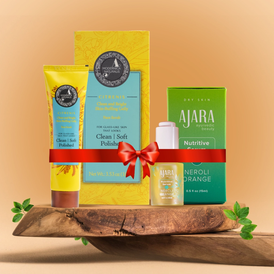 FREE GIFT: Cleanse and Nourish Duo For Dry Skin - Full-Sizes of Citrenis Clean and Bright Skin-Buffing Gelly & Neroli Orange Nutritive Serum worth $94 CAD!