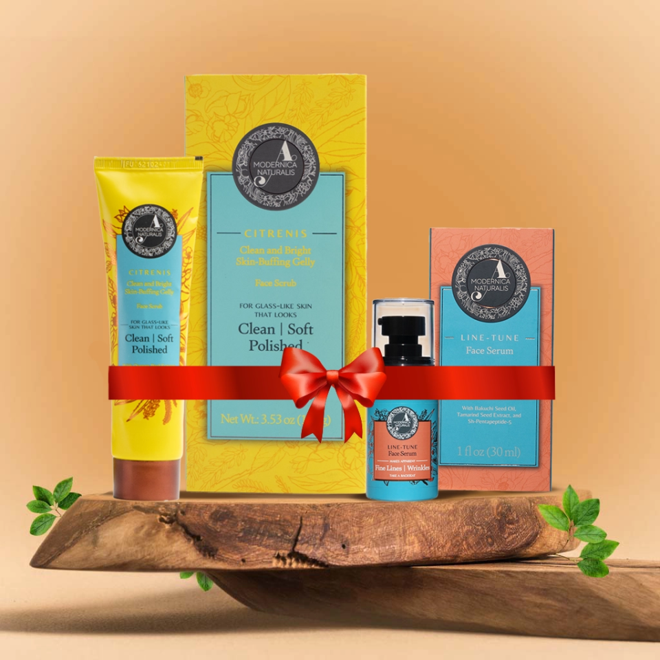 FREE GIFT: Tone & Glow Duo - Full-Sizes of Citrenis Clean and Bright Skin-Buffing Gelly & Line-Tune Face Serum worth $98 CAD!