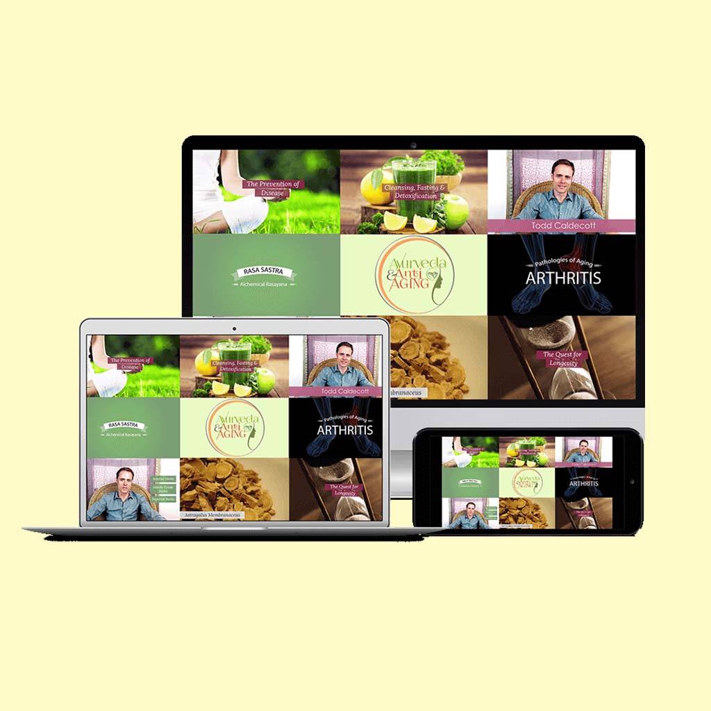 Ayurveda &amp; Anti-Aging (Secrets of Ayurveda and Chinese Medicine - Diet and Herbs for Anti Aging) Educational Videos The Ayurveda Experience 