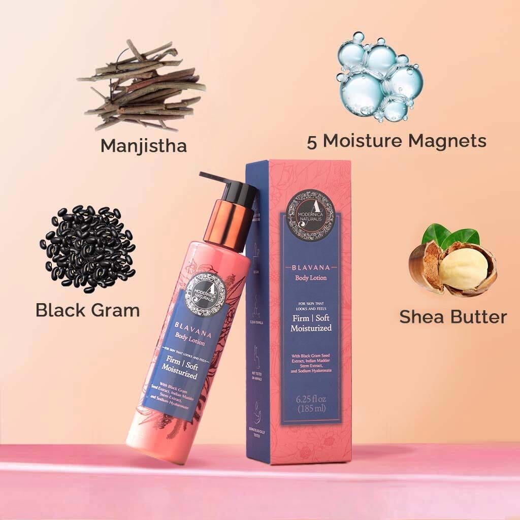 Black Gram Moisturizing Duo - Yauvari Amplified Youth Spring + Blavana Body Lotion Beauty set iYURA 