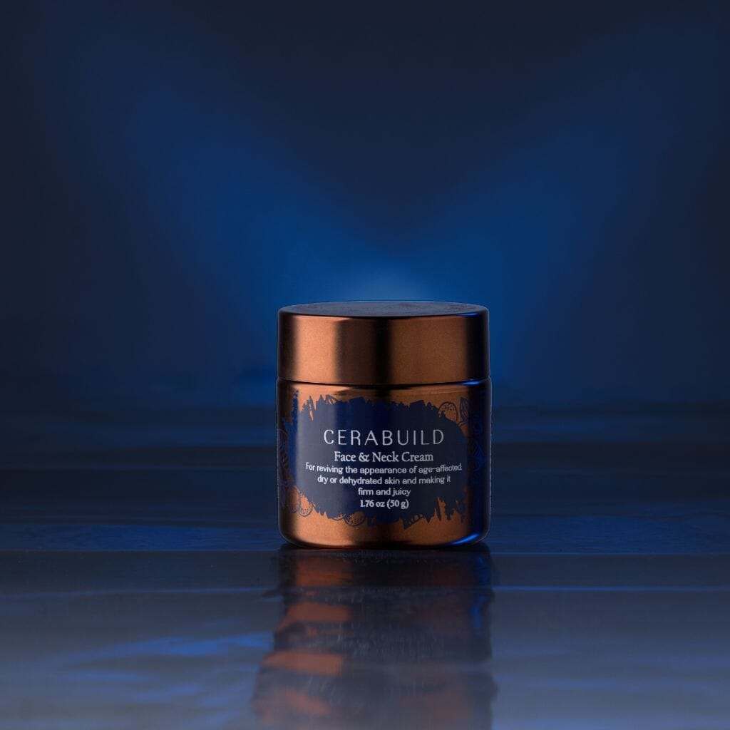 Cerabuild Face and Neck Cream - Restore and Protect Your Skin's Lost Moisture with Phyto-Ceramides - With highest saving options Lotion & Moisturizer A Modernica Naturalis 