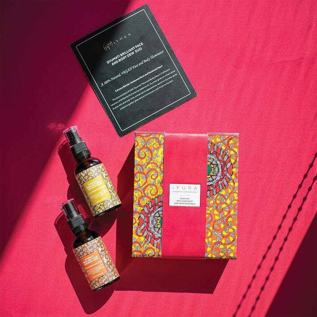 FREE BLACK FRIDAY GIFT: iYURA Dyumati Brilliant Face & Body Dew Duo Gift Box singleton_gift iYURA 