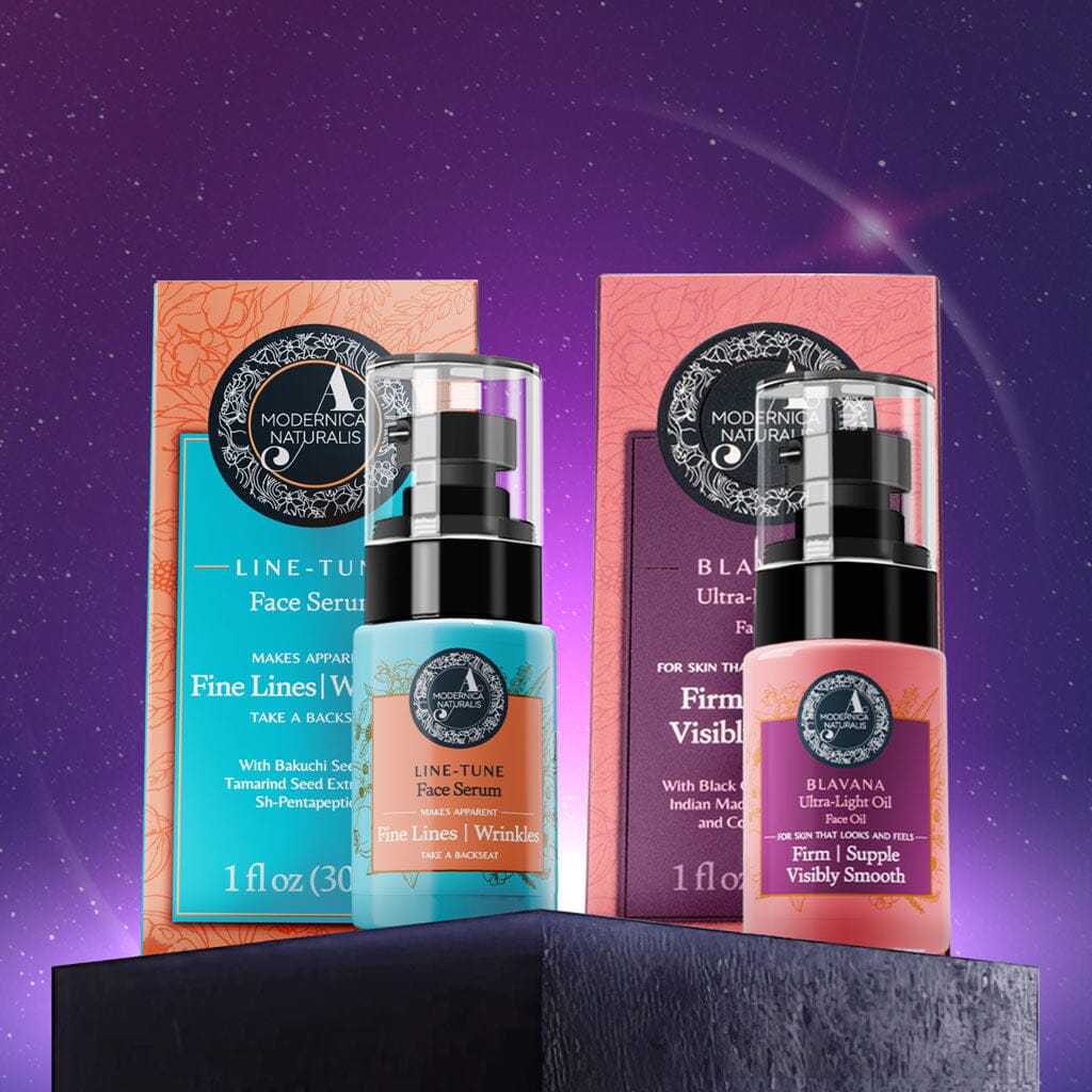 FREE BLACK FRIDAY GIFT: The Satin-Smooth Skin Set - Full-Sizes of Blavana Ultra-Light Face Oil &amp; Line-Tune Face Serum worth $91 USD! The Ayurveda Experience 