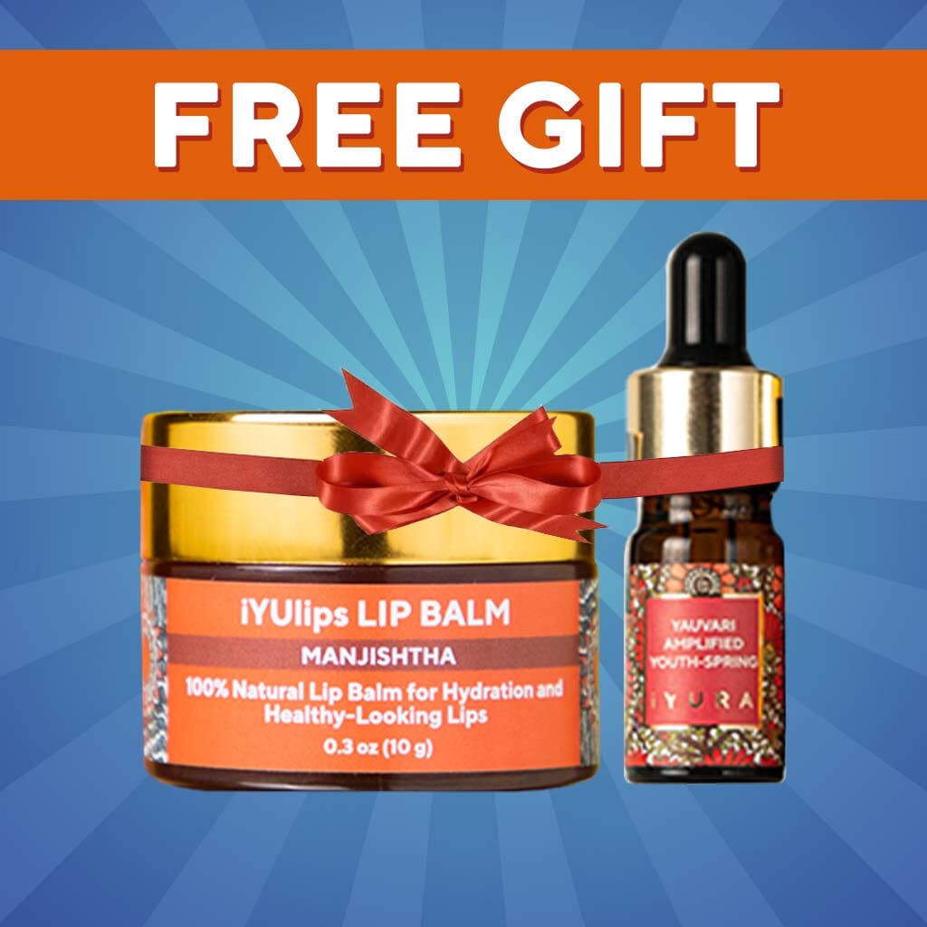 FREE GIFT: iYUlips Manjistha Lip Balm & iYURA Mini Youth Spring Beauty set iYURA 