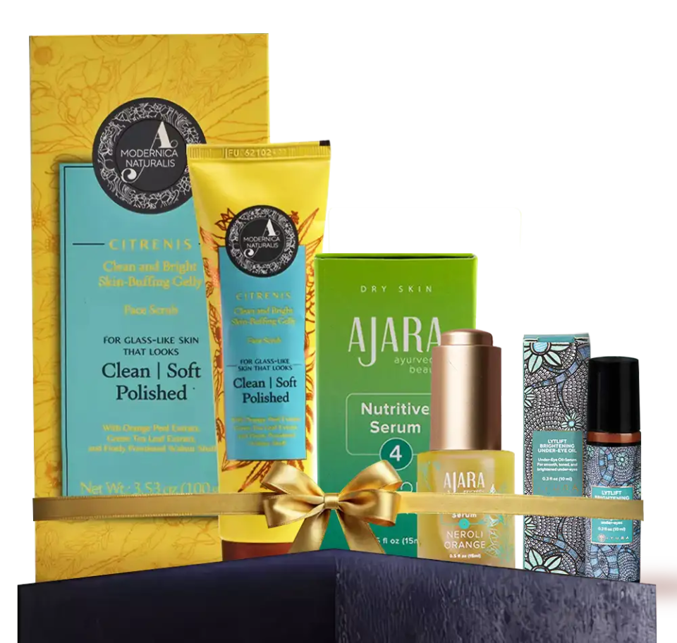 FREE BLACK FRIDAY GIFT: Cleanse, Nourish & Brighten Trio Full-Sizes of Citrenis Clean and Bright Skin-Buffing Gelly + Neroli Orange Nutritive Serum + Lytlift Brightening Under-Eye Oil-Serum worth $145 CAD!