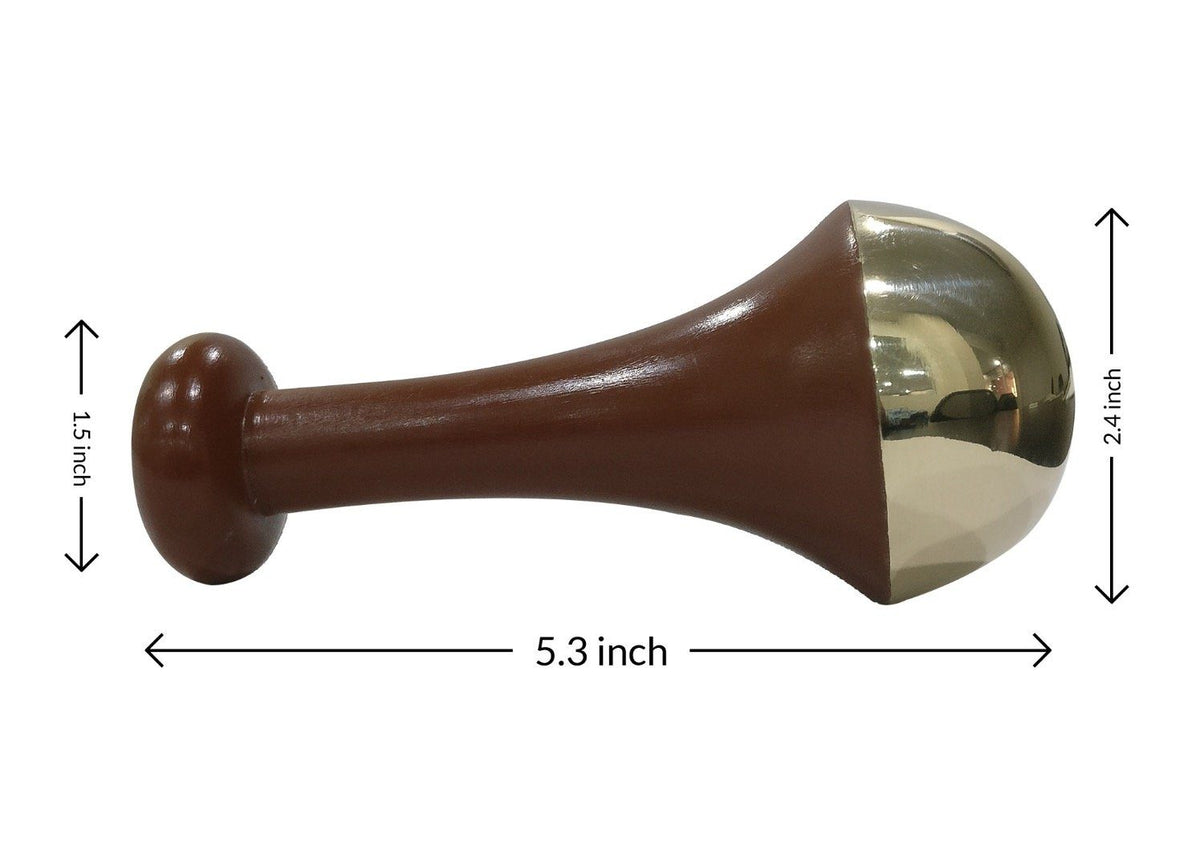 Kansa Wand for Face &amp; Body with Manjish Glow Elixir Experience Ayurveda 