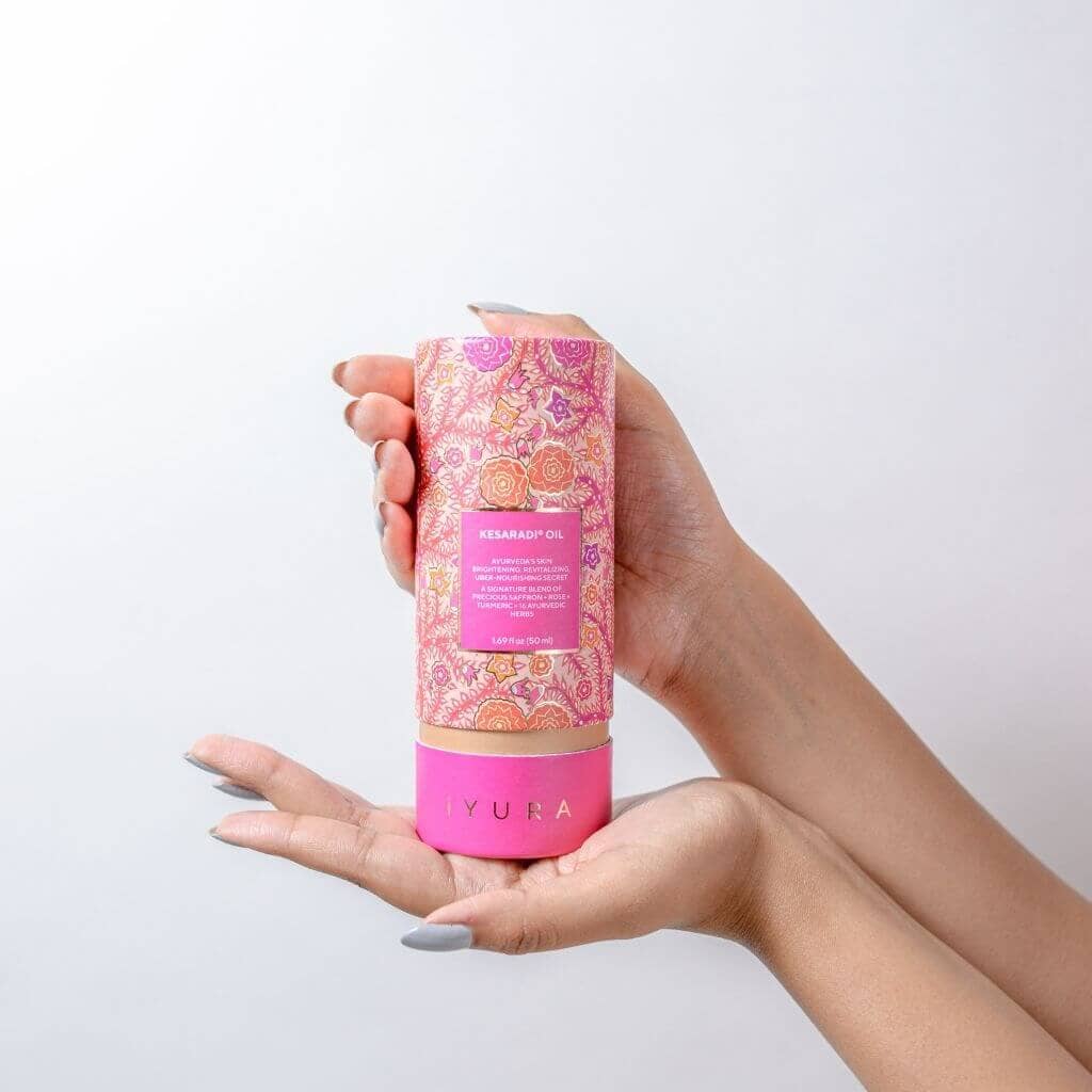 Huile de Kesaradi - Huile hydratante pour le visage pour peaux sèches ou sensibles - Soins naturels pour une peau éclatante -