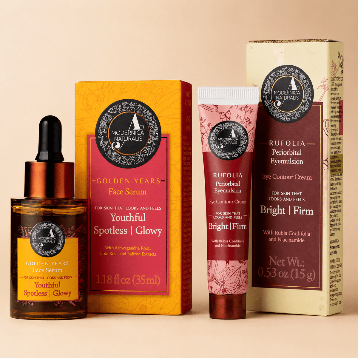 ORIGINAL ICONS DUO – 2 STEP FACE &amp; EYE CARE RITUAL A. Modernica Naturalis 