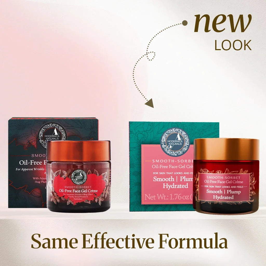 Smooth-Sorbet - For Non-Greasy, Shine-Free, Matte Cloud-Like Glow Lotion &amp; Moisturizer A Modernica Naturalis 