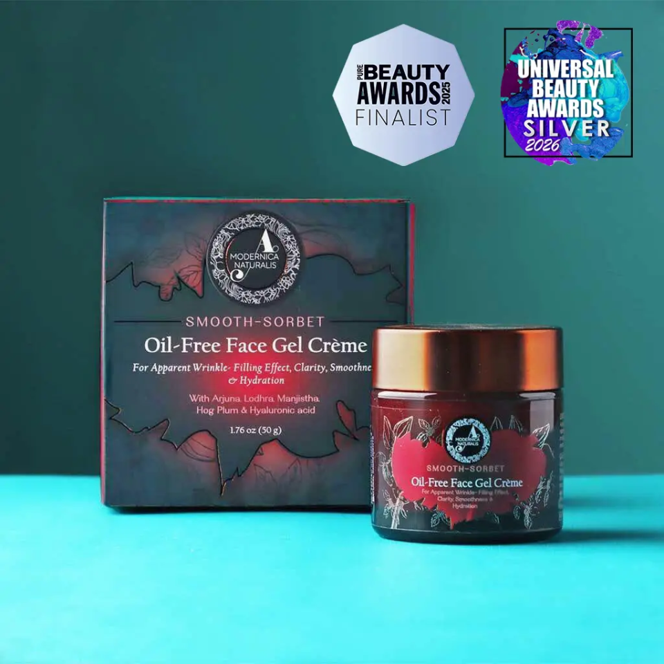 Smooth-Sorbet : Gel-crème visage sans huile | Pour un effet comblement des rides, une peau nette, lisse et hydratée