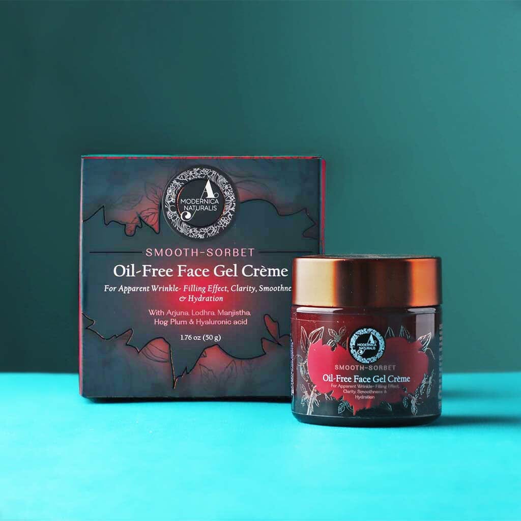 Smooth-Sorbet : Oil-Free Face Gel Crème - For Apparent Wrinkle-Filling Effect, Clarity, Smoothness &amp; Hydration Lotion &amp; Moisturizer A Modernica Naturalis 