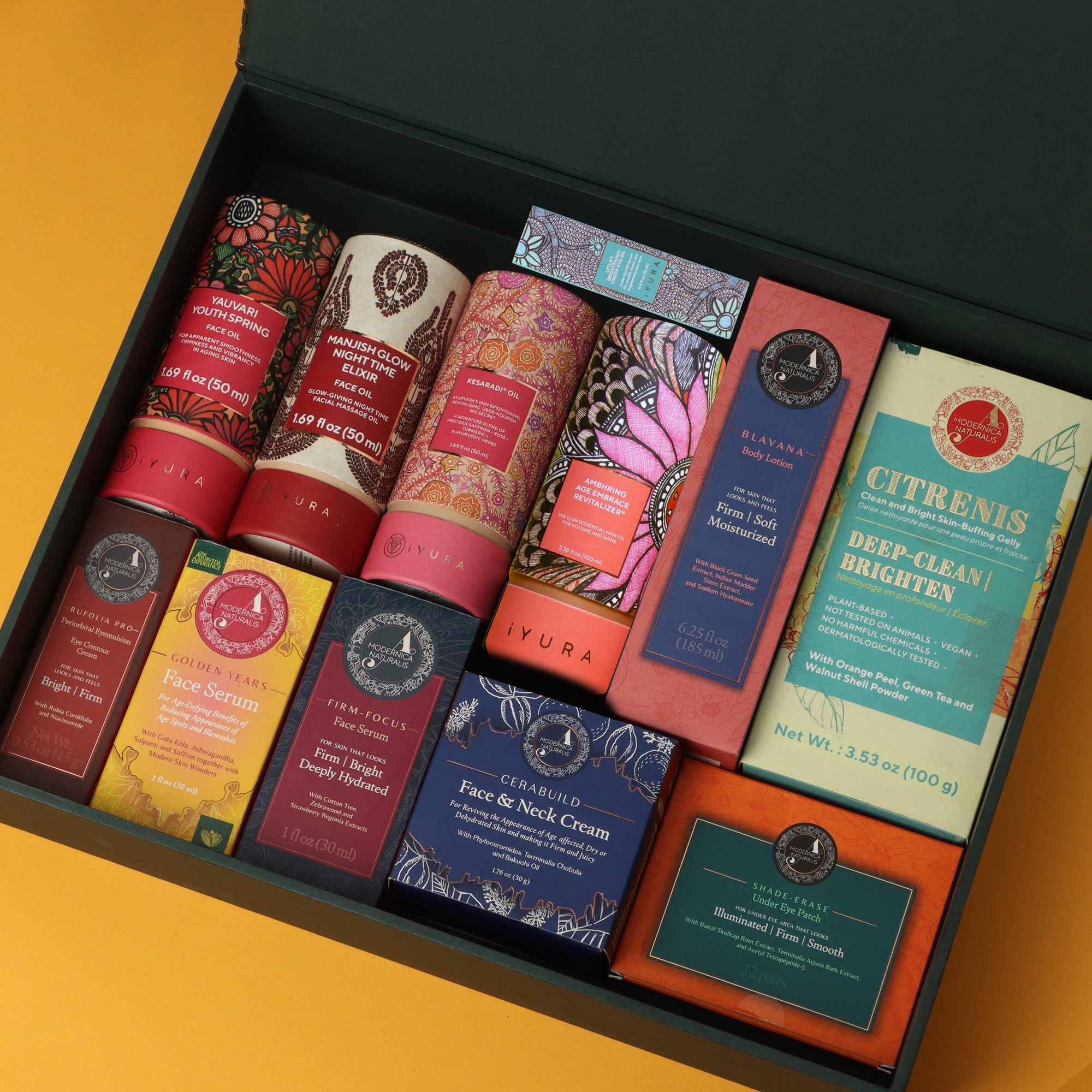 Treasure Box Luxury Skincare Kit Beauty set The Ayurveda Experience 